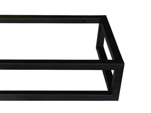 Rechthoekige Hangende Wastafel Met Drager - L40 X B22 Cm - Uchami