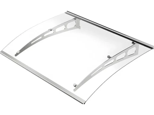 Rechts Afdak Neona Van Aluminium - 120 X 90 X 15 Cm