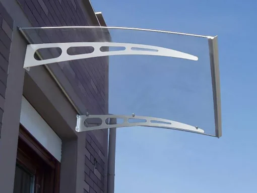 Rechts Afdak Neona Van Aluminium - 120 X 90 X 15 Cm