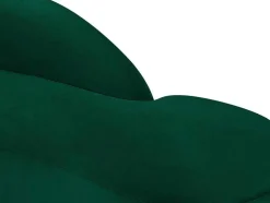 Rechtse Chaise Longue Met Bekleding In Groen Fluweel Lonigo Van Pascal Morabito