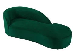 Rechtse Chaise Longue Met Bekleding In Groen Fluweel Lonigo Van Pascal Morabito