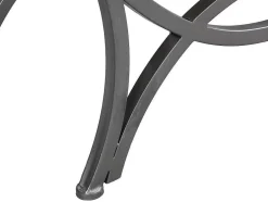 Rek Met 3 Legplanken In Mdf En Metaal - Houtlook En Zwart - Lolana