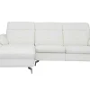 Relax Hoekbank Elektrisch Van Buffelleer Lismore - Wit - Hoek Links