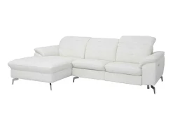 Relax Hoekbank Elektrisch Van Buffelleer Lismore - Wit - Hoek Links