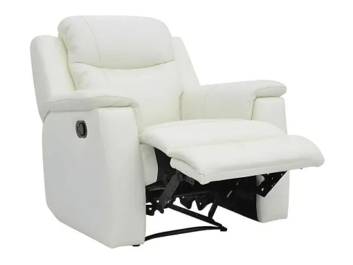 Relaxfauteuil Evasion Van Leer - Ivoorwit