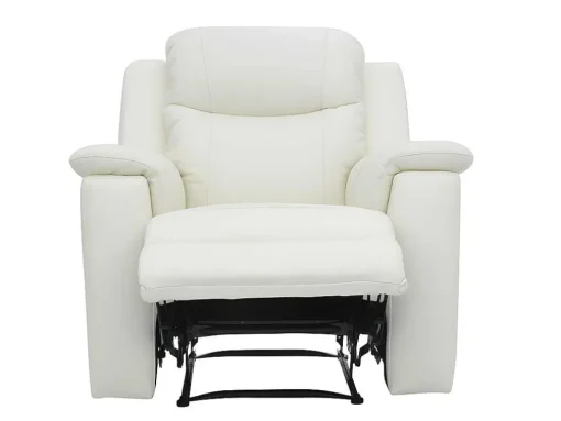 Relaxfauteuil Evasion Van Leer - Ivoorwit