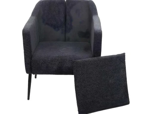 Relaxfauteuil Mcw-H93A, Stof/Textiel Donkergrijs
