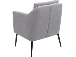 Relaxfauteuil Mcw-H93A, Stof/Textiel Lichtgrijs