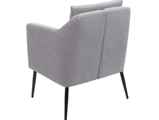 Relaxfauteuil Mcw-H93A, Stof/Textiel Lichtgrijs