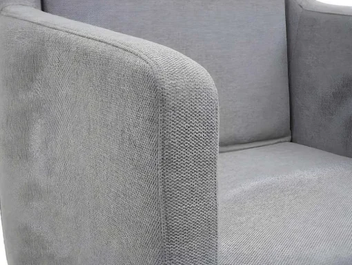 Relaxfauteuil Mcw-H93A, Stof/Textiel Lichtgrijs