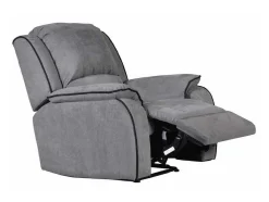 Relaxfauteuil Microvezel Hernani - Grijs