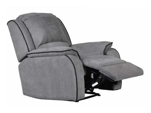 Relaxfauteuil Microvezel Hernani - Grijs