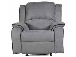 Relaxfauteuil Microvezel Hernani - Grijs