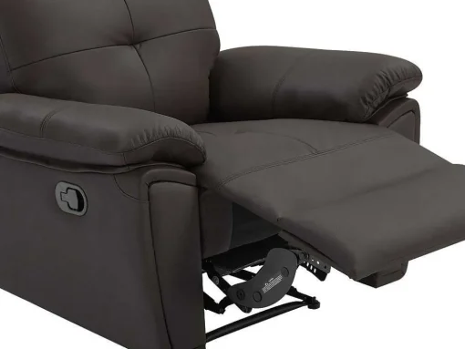 Relaxfauteuil Van Bruin Leer Vineta