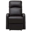 Relaxfauteuil Van Kunstleer Isao - Bruin