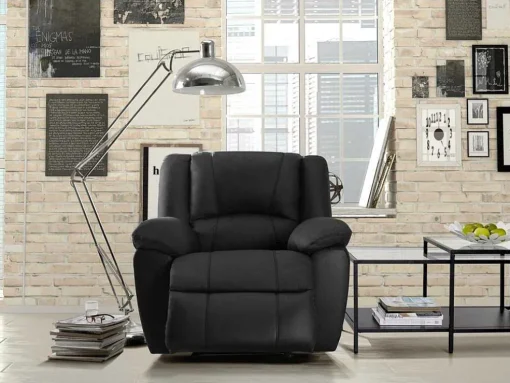 Relaxfauteuil Van Leer Aroma - Zwart