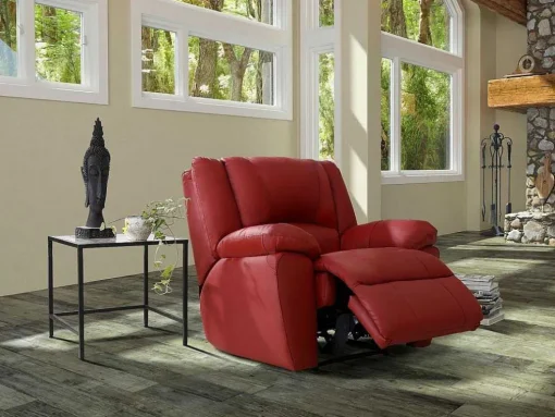 Relaxfauteuil Van Leer Aroma - Rood