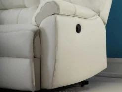 Relaxfauteuil Van Leer Marcis - Ivoor - Elektrisch