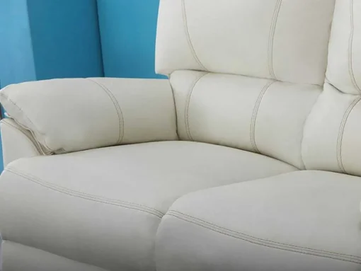 Relaxfauteuil Van Leer Marcis - Ivoor - Elektrisch