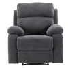 Relaxfauteuil Van Stof Tolzano - Antraciet