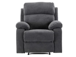 Relaxfauteuil Van Stof Tolzano - Antraciet