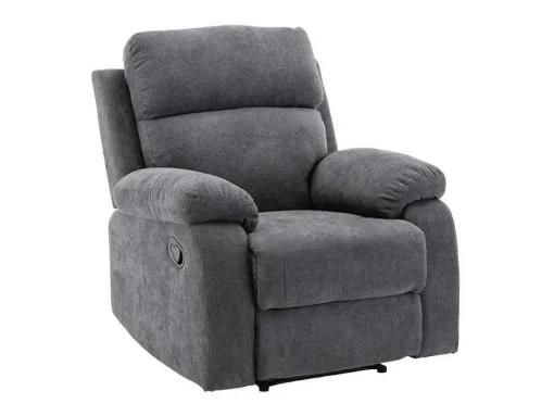 Relaxfauteuil Van Stof Tolzano - Antraciet