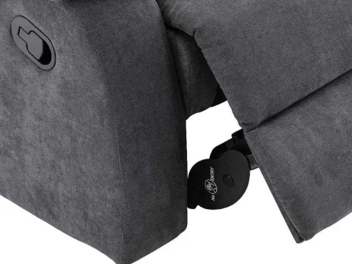 Relaxfauteuil Van Stof Tolzano - Antraciet