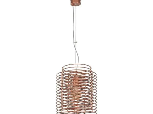 Ringo Hanglamp, Koper, 26X26X100 Cm, Epikasa