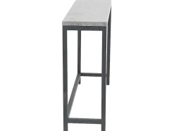 Rise Sidetable 30X110 Cm Beton Decor, Zwart.