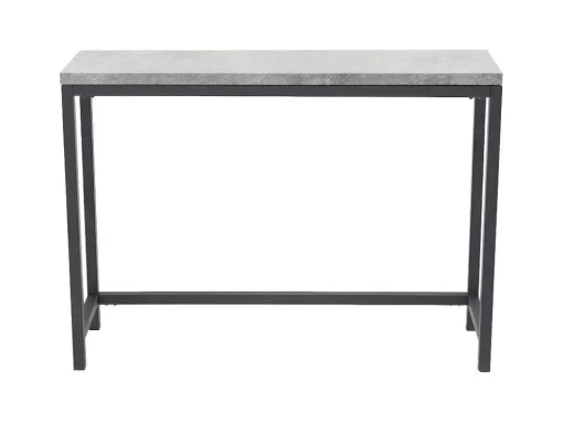 Rise Sidetable 30X110 Cm Beton Decor, Zwart.