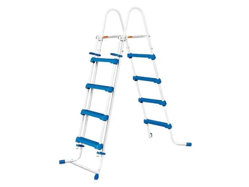Rond Buisvormig Zwembad Met Cartridge Filterpomp - D457 X H122 Cm - Blauw - Lacanau