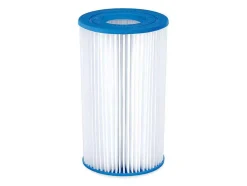 Rond Buisvormig Zwembad Met Cartridge Filterpomp - D457 X H122 Cm - Blauw - Lacanau