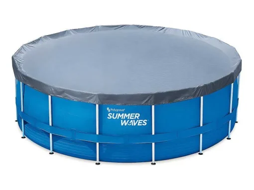 Rond Buisvormig Zwembad Met Cartridge Filterpomp - D457 X H122 Cm - Blauw - Lacanau
