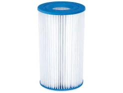 Rond Grijs Buizenzwembad Met Filterpomp Met Patroon - D427 X H107 Cm - Nisoka