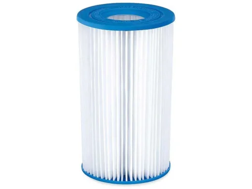 Rond Grijs Buizenzwembad Met Filterpomp Met Patroon - D427 X H107 Cm - Nisoka