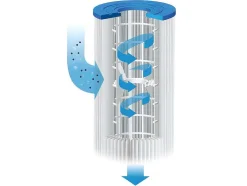 Rond Grijs Buizenzwembad Met Filterpomp Met Patroon - D427 X H107 Cm - Nisoka