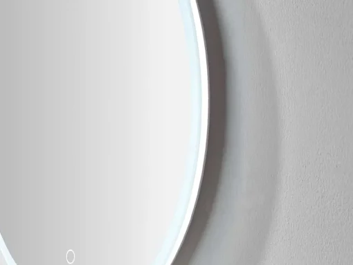 Ronde Badkamerspiegel Met Led-Verlichting Daniela - L60 X H 60 Cm