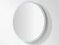 Ronde Badkamerspiegel Met Led-Verlichting Daniela - L60 X H 60 Cm