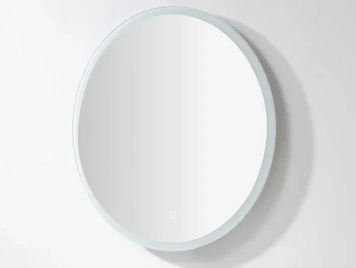 Ronde Badkamerspiegel Met Led-Verlichting Daniela - L60 X H 60 Cm