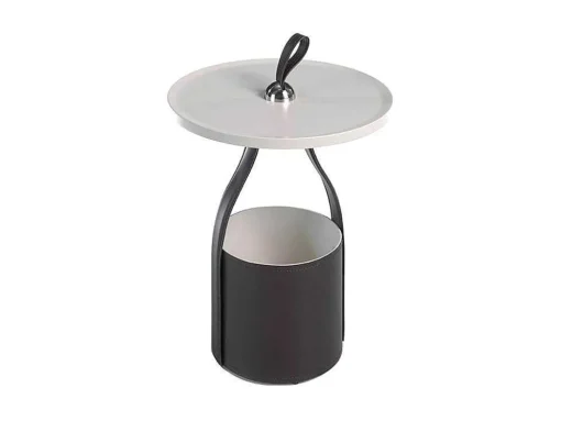 Ronde Chocoladebruine Kunstleren Hoektafel 2067 Angel Cerda