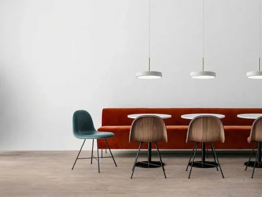 Ronde Design-Hanglamp Met Ledverlichting Van Metaal - D45 Cm - Wit - Vaughan