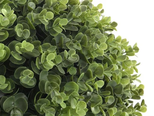 Ronde Kunstbuxus Met Pot - H66 X D40 Cm - Groen - Diava