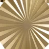 Ronde Metalen Wanddecoratie - B118 X H71 Cm - Goudkleurig - June