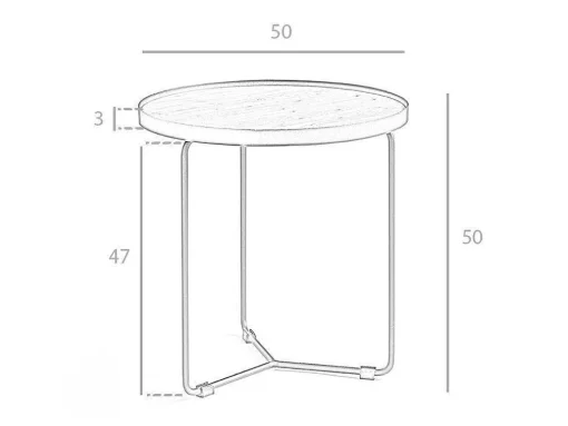 Ronde Walnoten Hoektafel 2028 Angel Cerda