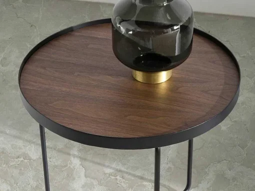 Ronde Walnoten Hoektafel 2028 Angel Cerda
