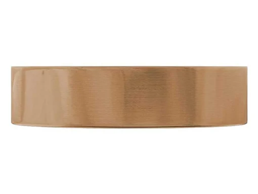 Ronde Wastafel Om Te Plaatsen - Geborsteld Koper - 38 Cm - Dechatel