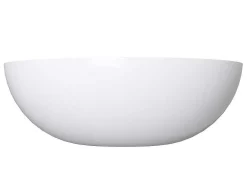 Ronde Wastafel Van Solid Surface - 40 Cm - Wit - Imja