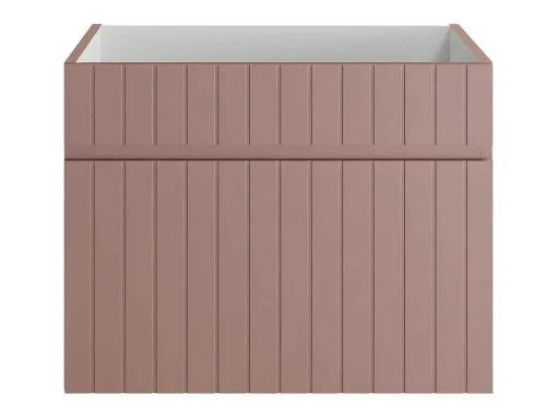 Roze Hangmeubel Onder Wastafel Met Strepen - 60 Cm - Satara