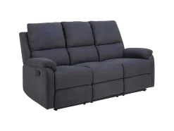Sabel Bank 3 Persoons Relaxfauteuil Grijs.