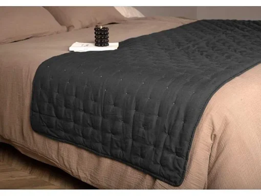Sally Sprei 80X150Cm Antraciet.